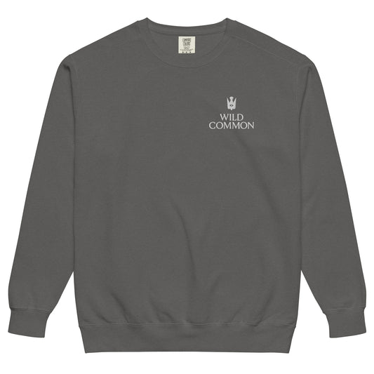 Unisex Logo Garment-dyed Sweatshirt