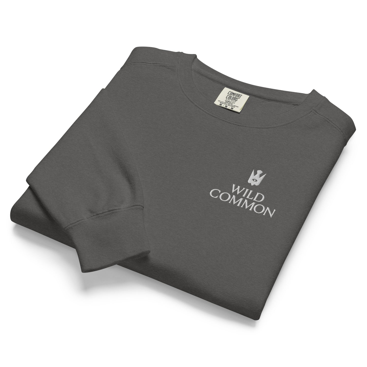 Unisex Logo Garment-dyed Sweatshirt